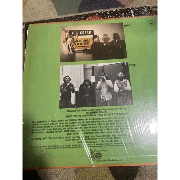 FIRESIGN THEATRE/DON'T CRUSH THAT DWARF, HAND ME THE PLIERS*COLUMBIA LP #C30102 - Picture 2 of 2